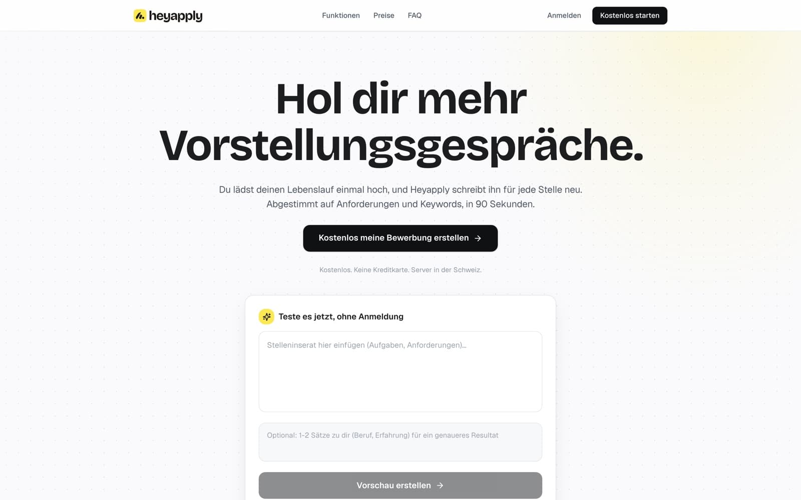 Heyapply Screenshot