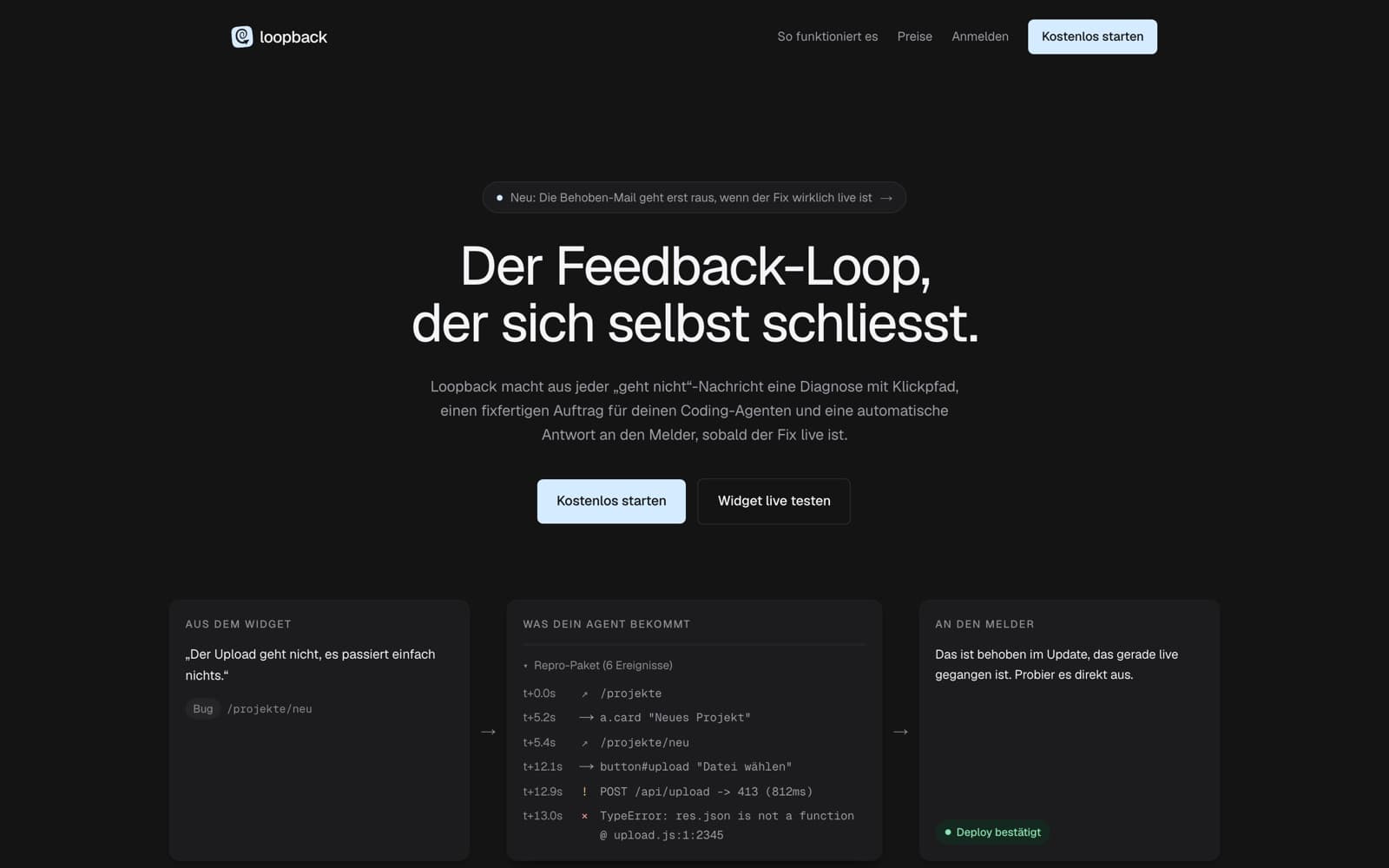 Loopback Screenshot