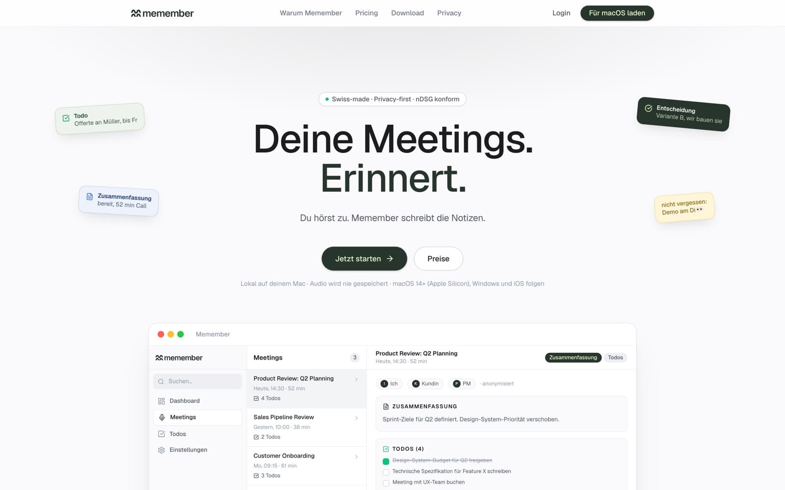 Memember Screenshot